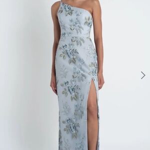 Jenny Yoo Bristol whisper blue bridesmaid dress